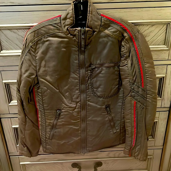 French Connection Jackets \u0026 Coats | French Connection Mens Puffer Jacket | Color: Gray/Green | Size: S | Rmonga716's Closet